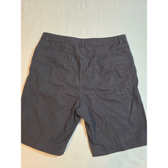 Mens H&M‎ L.O.G.G. Black Cotton Button-Fly Casual Shorts Size 33 - Picture 2 of 10